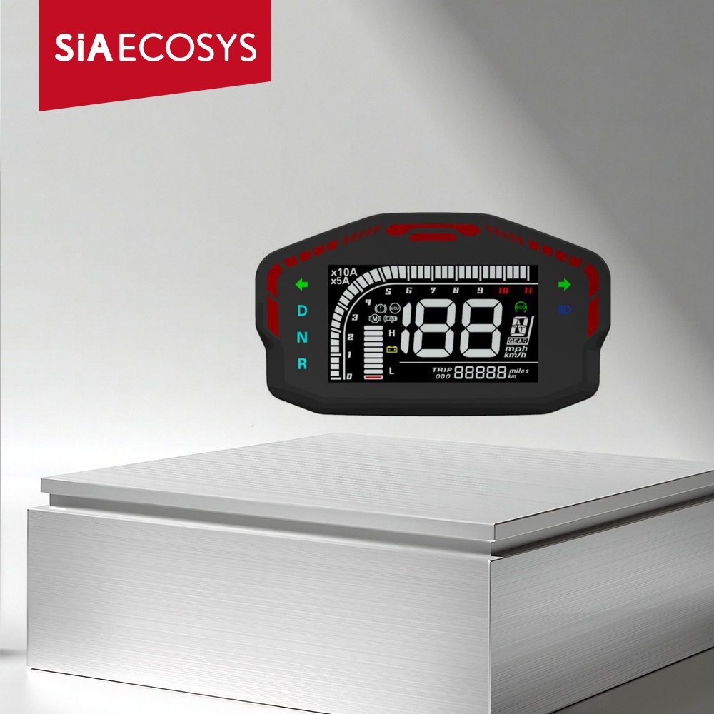 Kelly Kls7230S Controller - SIAECOSYS DKD LCD Hız Göstergesi Ekranı