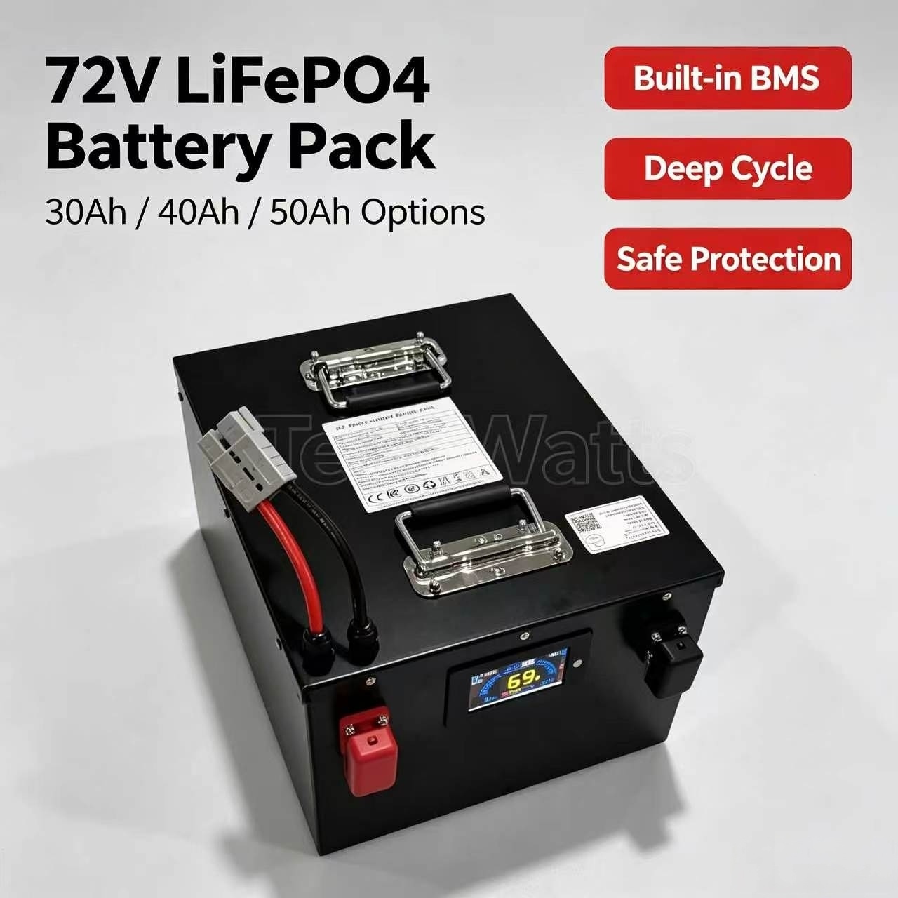 72v 30Ah 30A 40Ah 40A 50Ah 50A - 72V 40Ah Lifepo4 Battery Pack incelemesi ve fiyatı