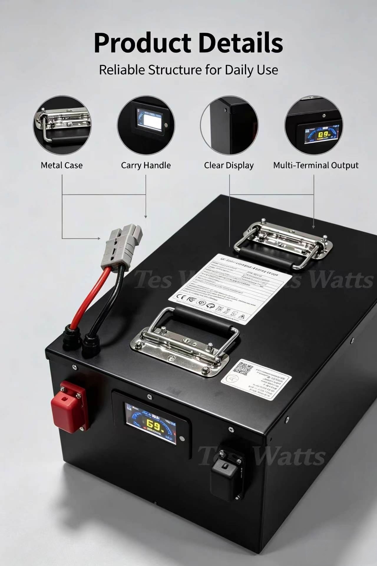 72v 30Ah 30A 40Ah 40A 50Ah 50A - 72V 40Ah Lifepo4 Battery Pack incelemesi ve fiyatı