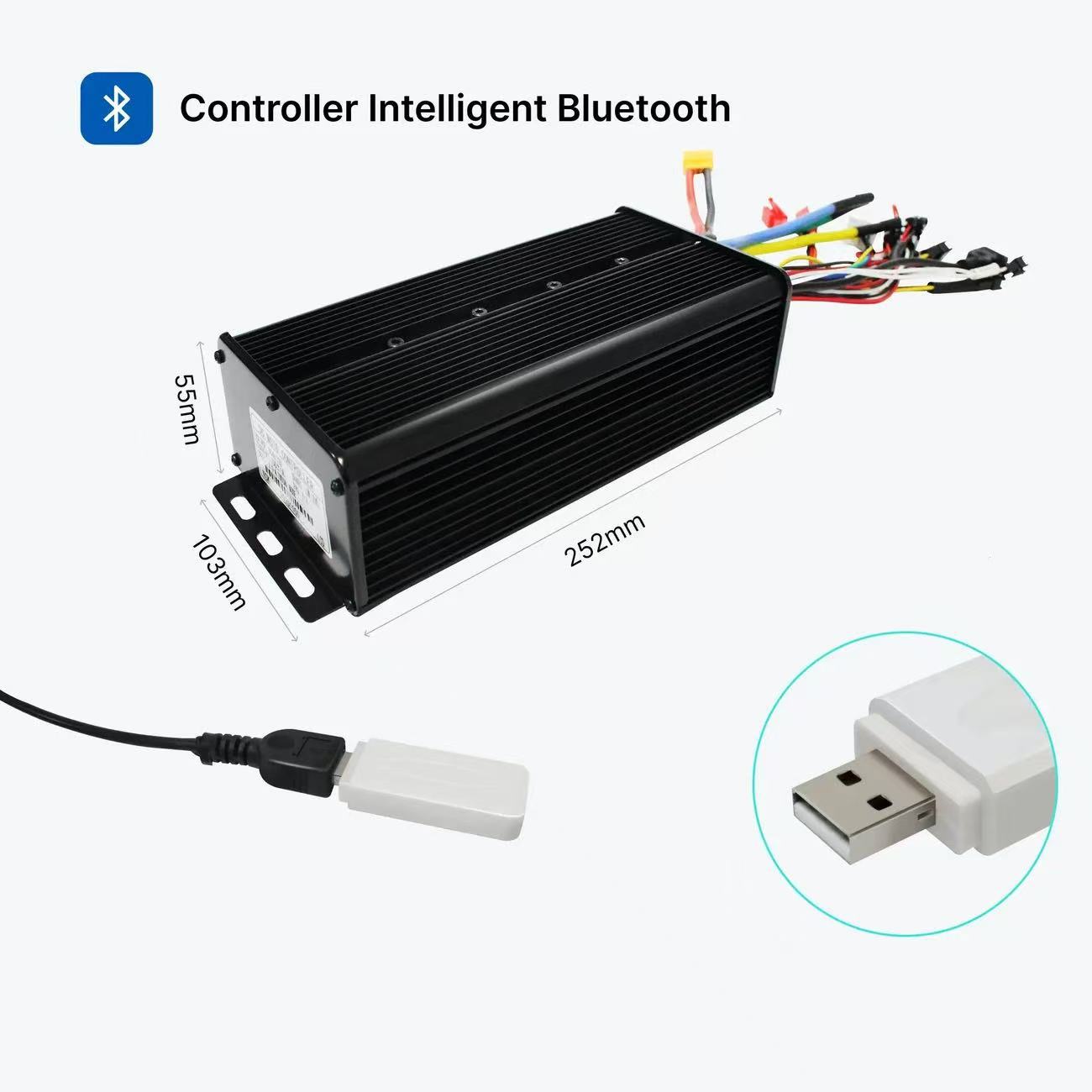 Elektrikli Bisiklet Scooter Mo - 72V 100A Sabvoton Controller incelemesi ve fiyatı