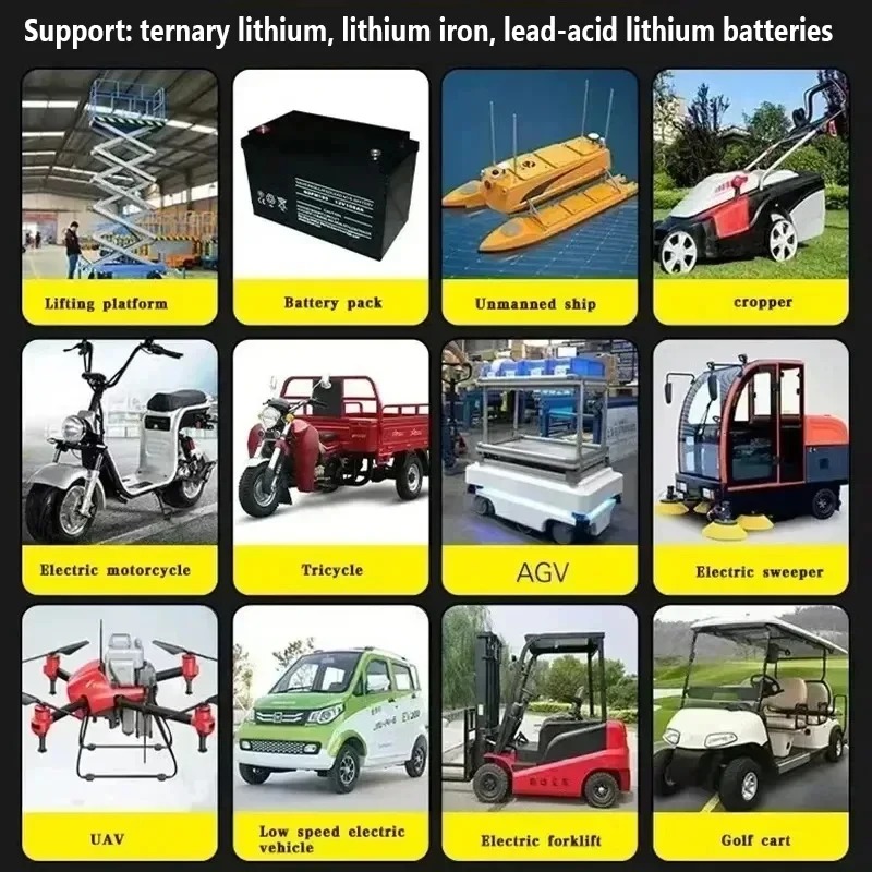 48V 60V 72V 30A Akıllı Lityum  - 84V 20A Smart Charger incelemesi ve fiyatı