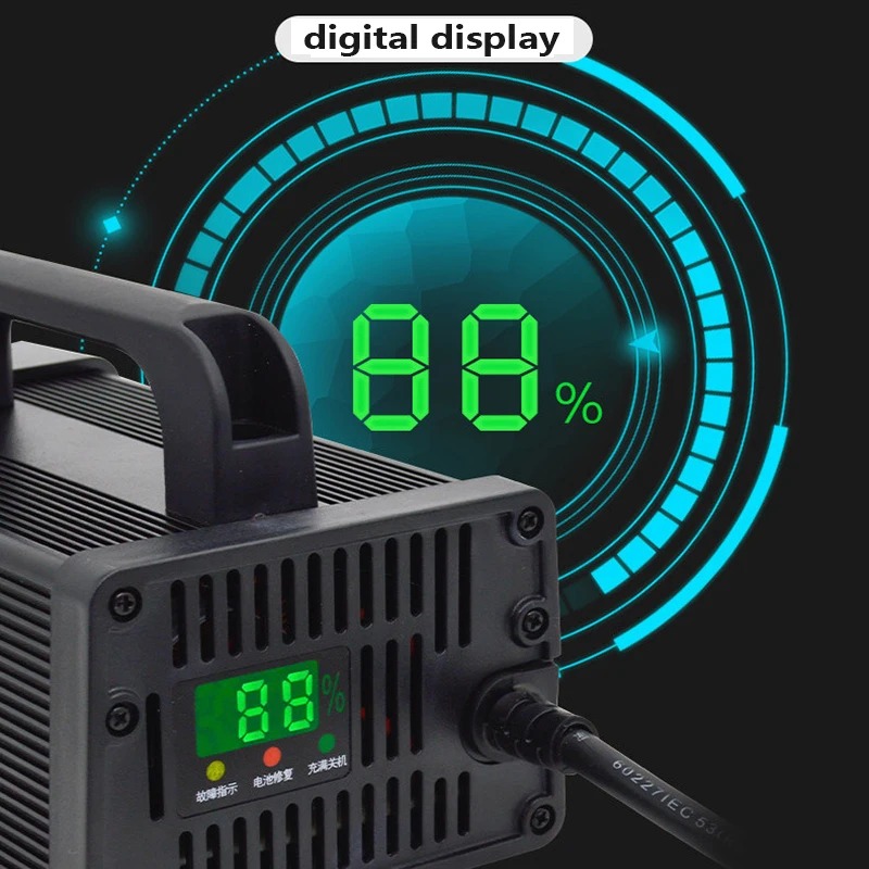 48V 60V 72V 30A Akıllı Lityum  - 84V 20A Smart Charger incelemesi ve fiyatı