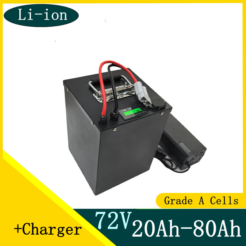 72V 50AH lityum iyon pil BMS i - 72V 40Ah Lifepo4 Battery Pack incelemesi ve fiyatı