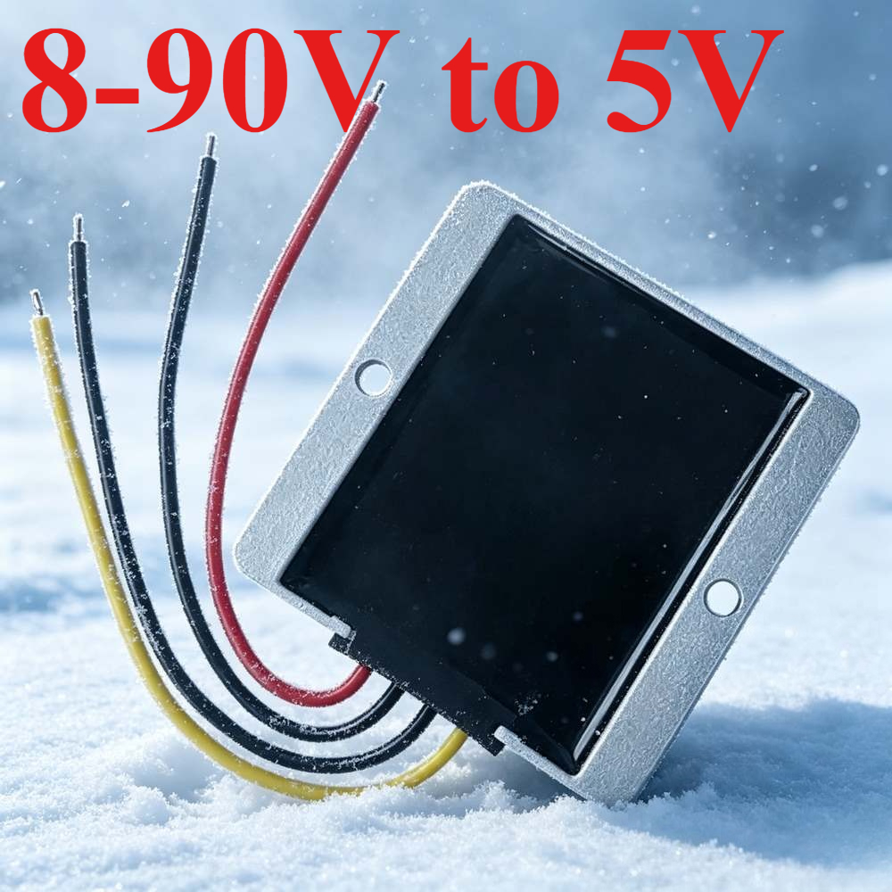 DC 10-90V - 5V Dönüştürücü 5Vo - 72V 15A Fast Charger incelemesi ve fiyatı